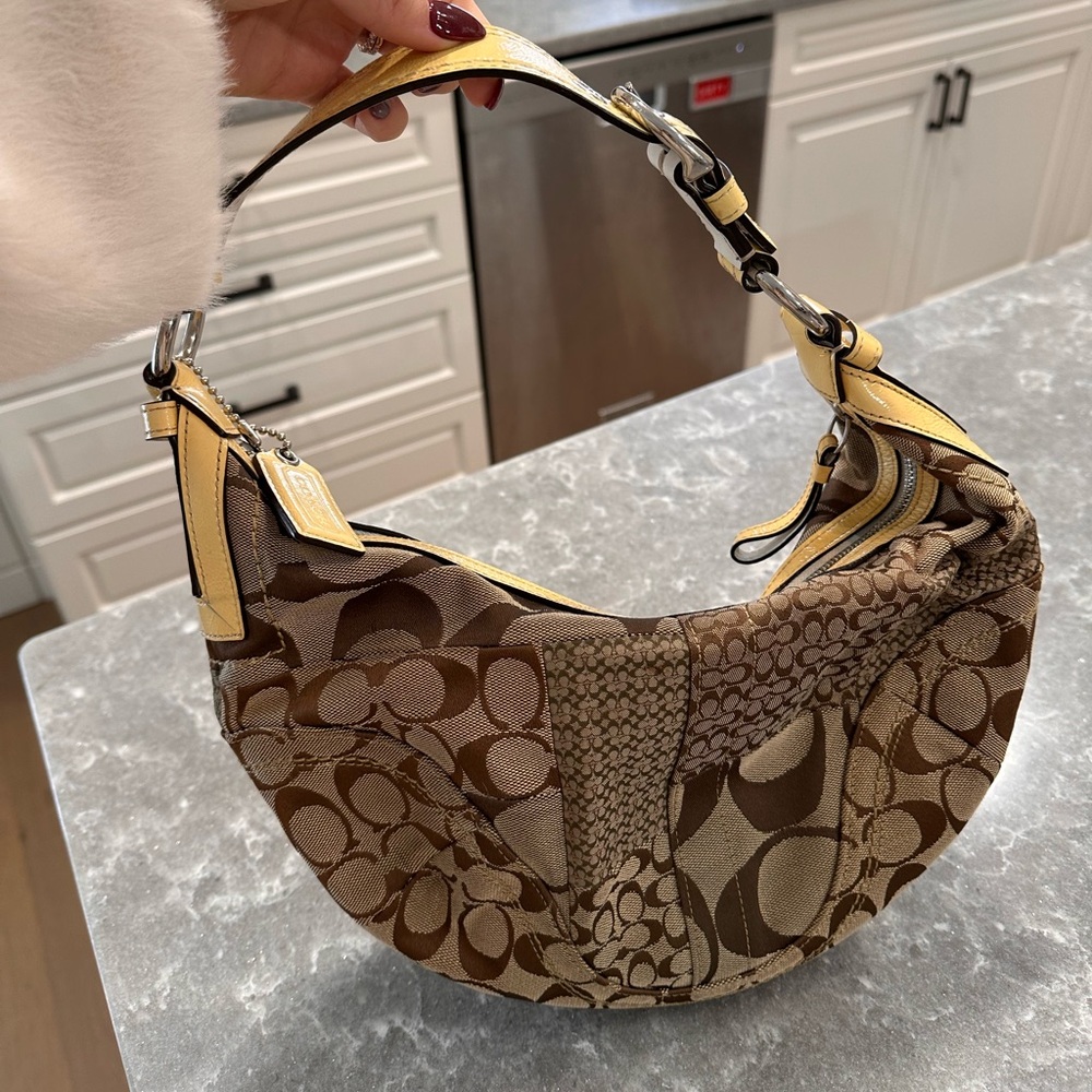 Coach Vintage Soho Patchwork Shoulder Bag/Purse